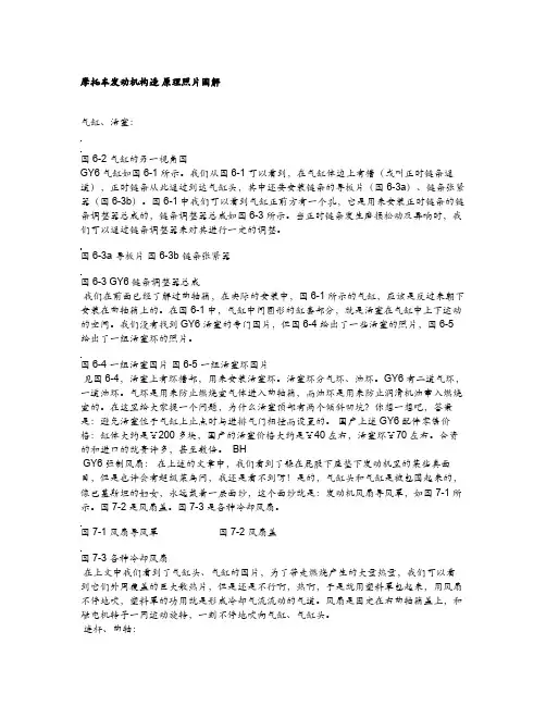 摩托车发动机构造 原理照片图解