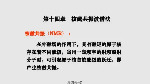 核磁共振波谱法详解