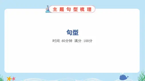 2024年冀教版四年级下册英语期末专项复习——句型