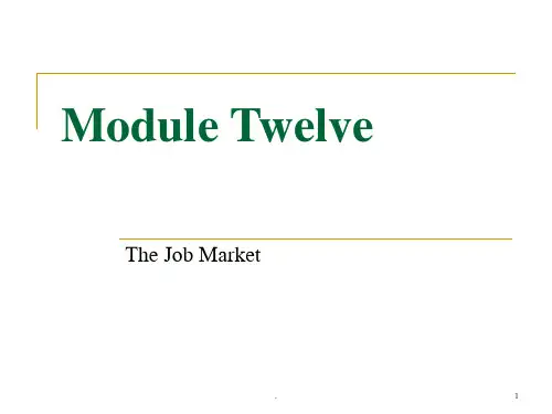 BEC商务英语初级Module-12PPT课件