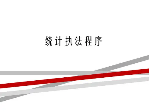 统计执法流程.ppt