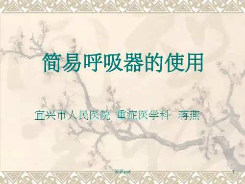 《简易呼吸器》PPT课件