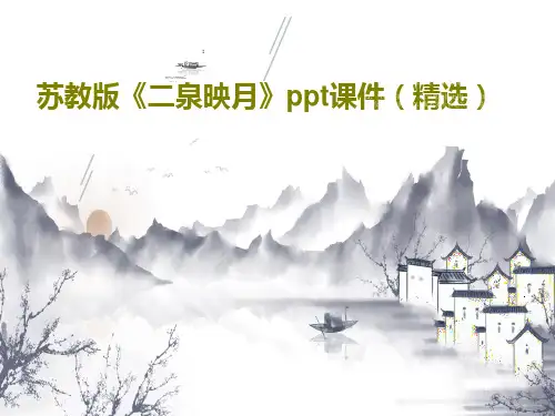 苏教版《二泉映月》ppt课件(精选)PPT共23页