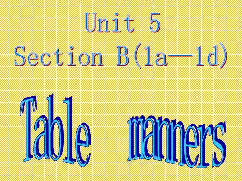 人教新目标九年级英语全册课件Unit5Section