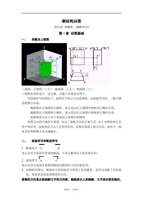 钢结构图纸的认识
