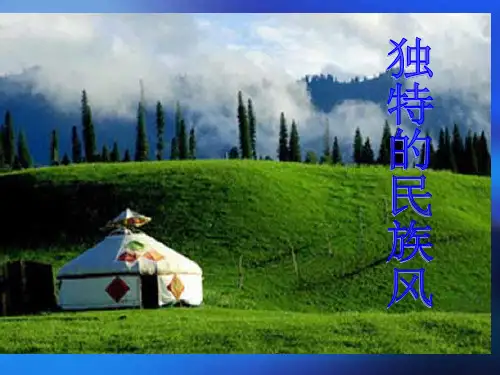 高中音乐人音版必修公开课第三节独特的民族风