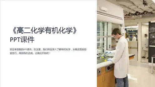 《高二化学有机化学》课件