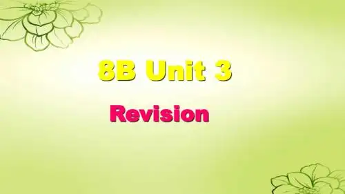 牛津译林版8B unit3welcome-grammar课本知识点讲解 (共42张PPT)