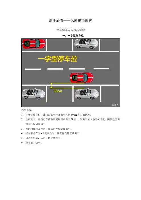倒车宝典,新手必看——入库技巧图解
