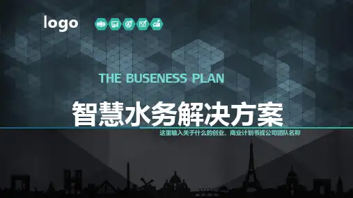智慧水务系统项目ppt