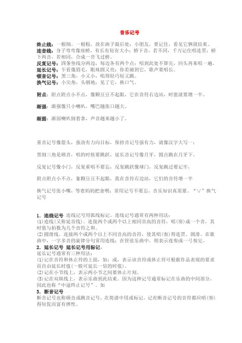 音乐记号