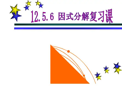 12.5.6因式分解(复习课)