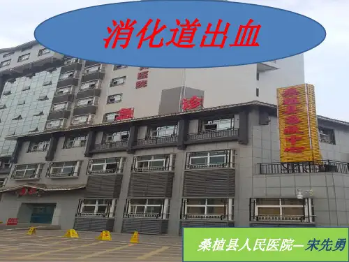 消化道出血ppt课件