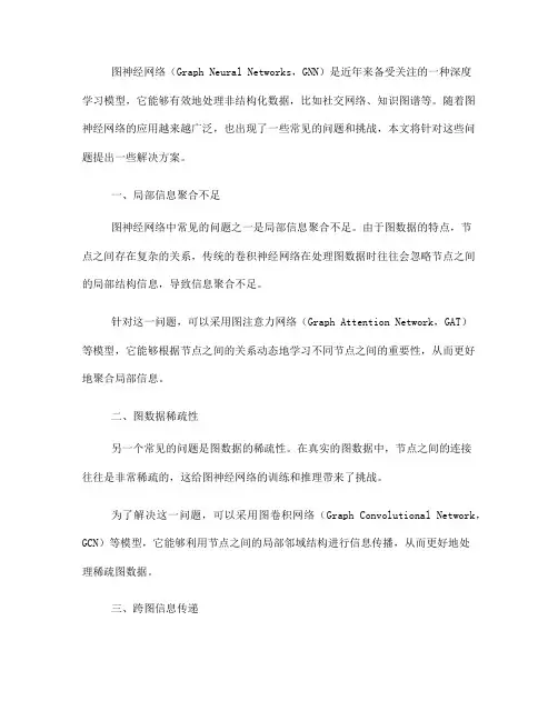 图神经网络常见问题解决方案(七)