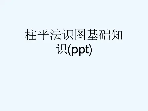 柱平法识图基础知识(ppt)