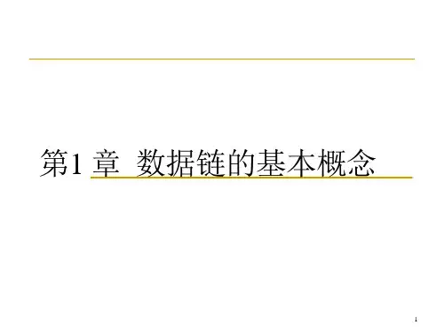 [电子教案(PPT版本)]数据链系统与技术课件