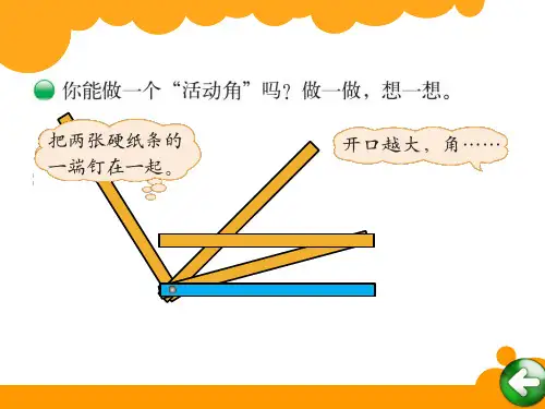 北师大版四年级上册线与角ppt课件