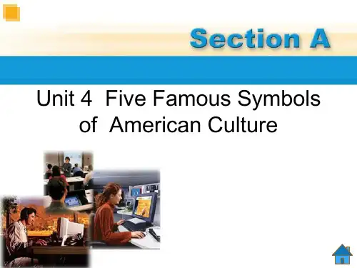 新视野大学英语读写教程第二版第三册Unit-4--Five-Famous-Symbols-of--American-Culture