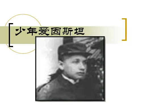 少年爱因斯坦1课件.ppt