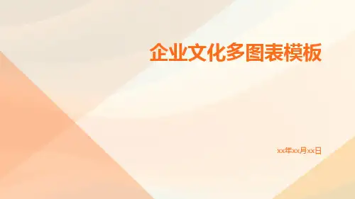 企业文化多图表模板