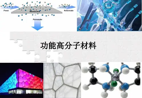 功能性高分子材料科学-医用高分子及生物吸收性高分子材料