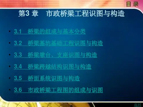 市政桥梁工程识图与构造