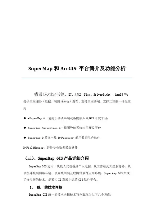 2个GIS平台软件简介及功能介绍