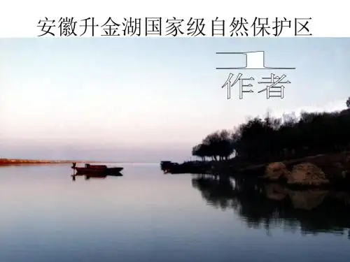 安徽升金湖国家级