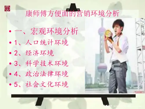 康师傅市场营销方案.ppt