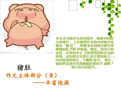 六年级写作方法指导ppt课件