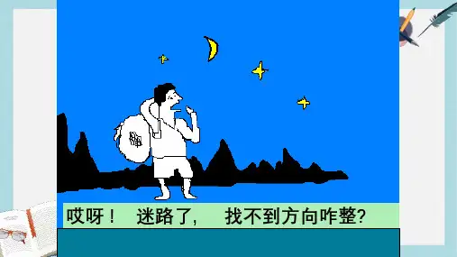 2019-2020年鲁教版高中地理必修一第一单元单元活动《辨别地理方向》优质课件(共23张PPT)