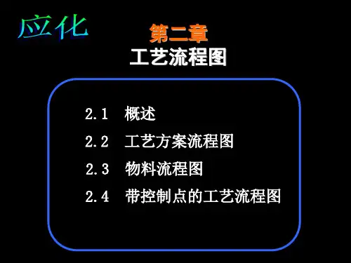 化工工艺概论-化工流程图PFD-PID-职业