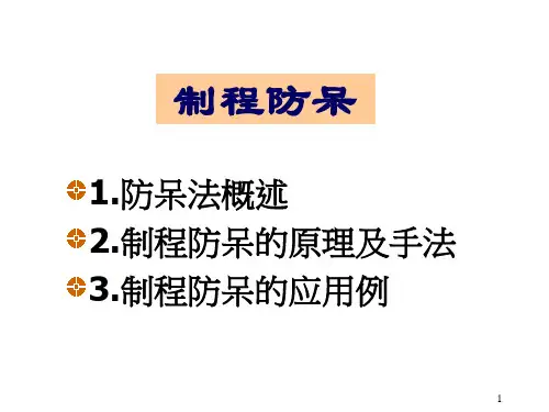 制程防呆IE手法PPT63页