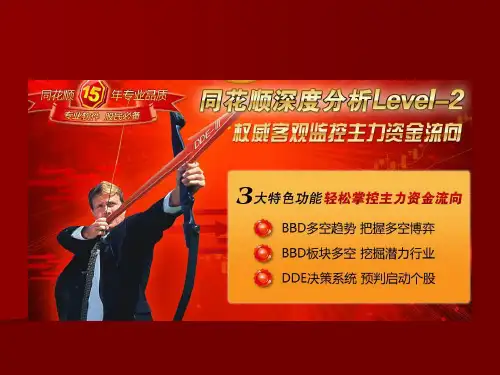 同花顺深度分析系统(Level-2)