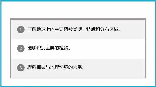 高中地理中图版必修1《2.7植被与自然环境的关系》PPT课件(23张PPT)
