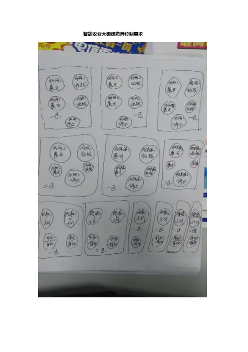 智能温室控制说明