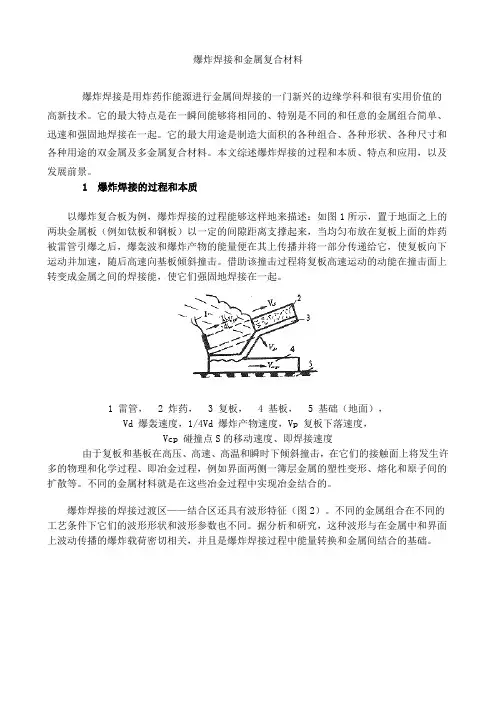 爆炸焊接和金属复合材料