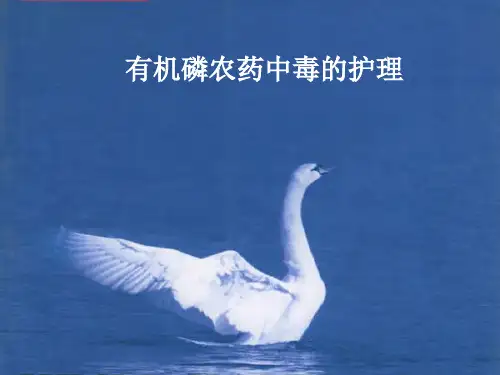 有机磷农药中毒的护理ppt课件