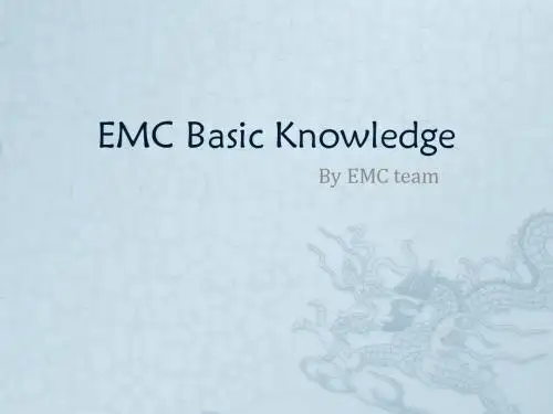 EMC Basic Knowledge1