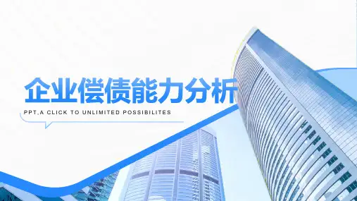 企业偿债能力分析
