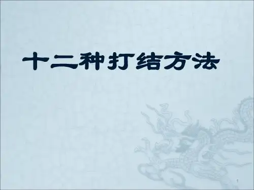 十二种打结方法ppt课件