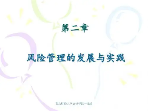 风险管理的发展与实践ppt课件