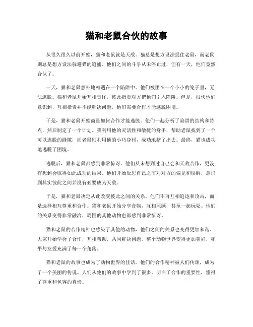 猫和老鼠合伙的故事