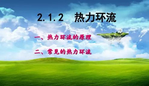 高中地理课件-2.1.2热力环流