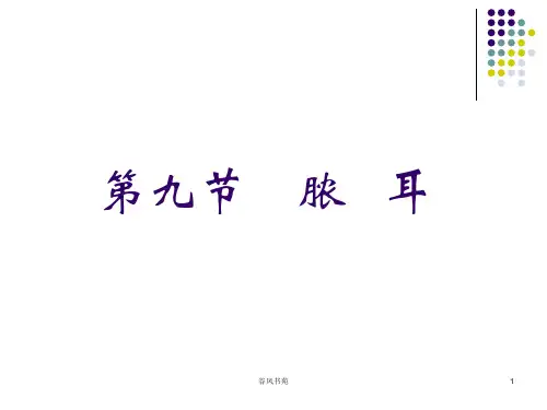 脓耳 含分型治疗、外治法及针灸疗法等[医药荟萃]