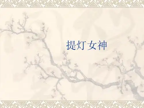 五下《提灯女神》ppt3