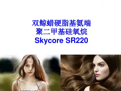 双鲸蜡硬脂基氨端聚二甲基硅氧烷SR220