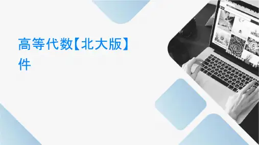 高等代数【北大版】课件