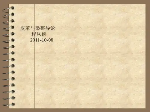 轻化导论皮革与染整导论第二部分[试题]