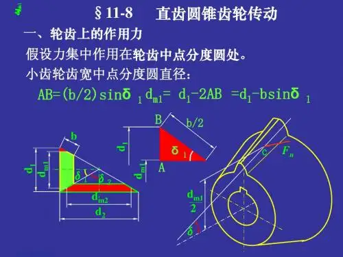 齿轮受力分析